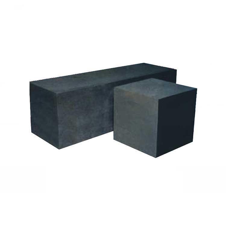 graphitized refractory carbon block