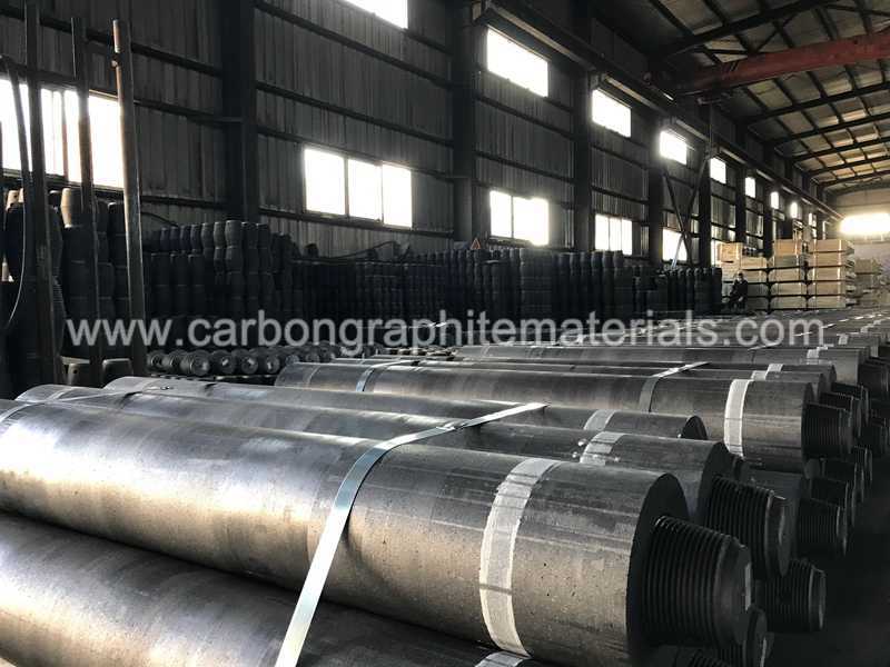 uhp 600mm graphite electrode with low resistivity for lf furnace
